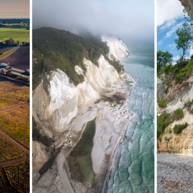 Ringborg, Møns Klint, Stevns Klint